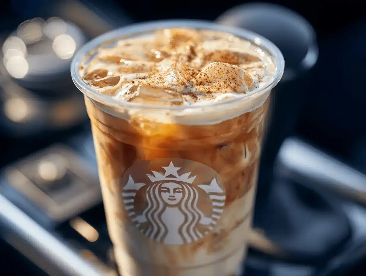 Starbucks Pumpkin Cream Cold Brew preparation steps