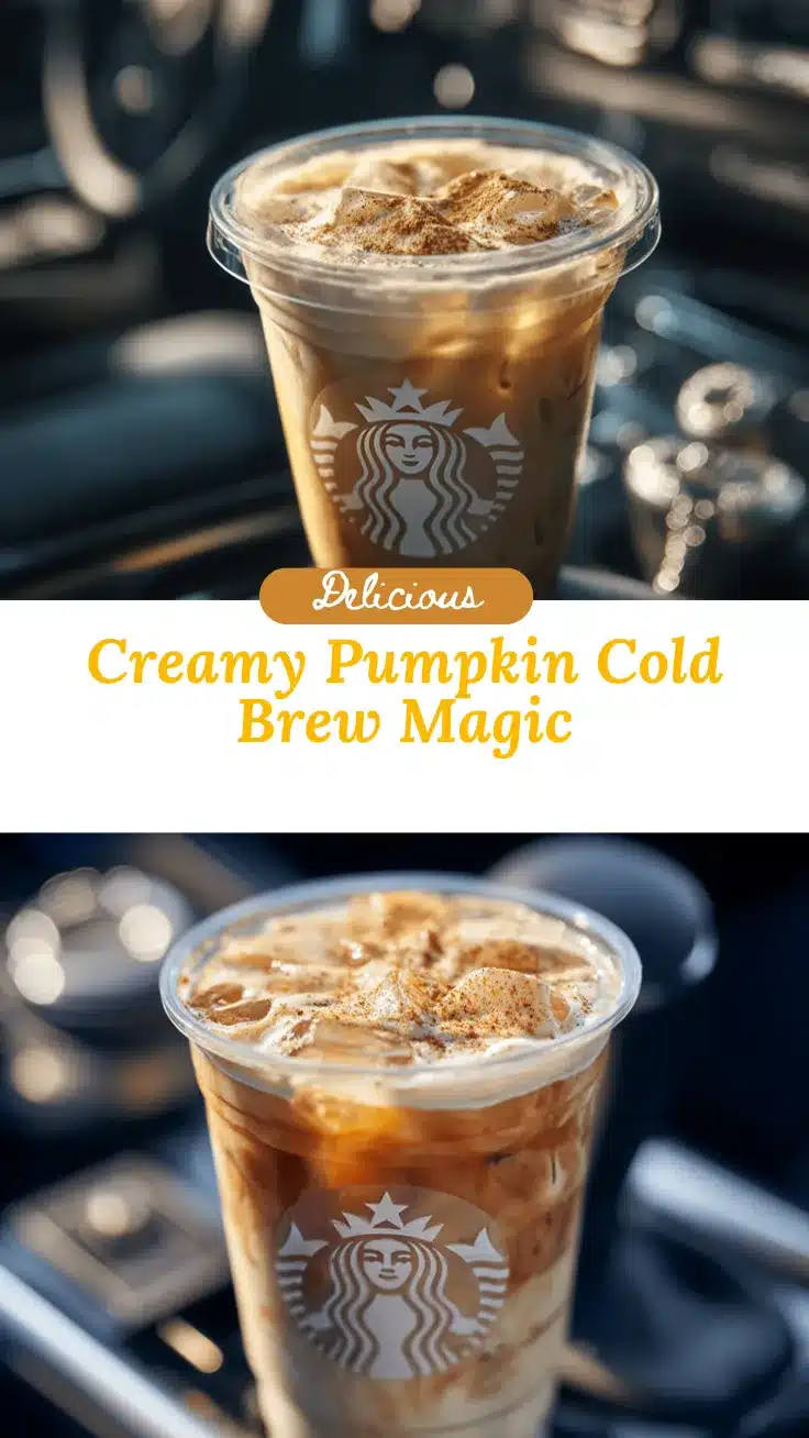 Starbucks Pumpkin Cream Cold Brew recipe