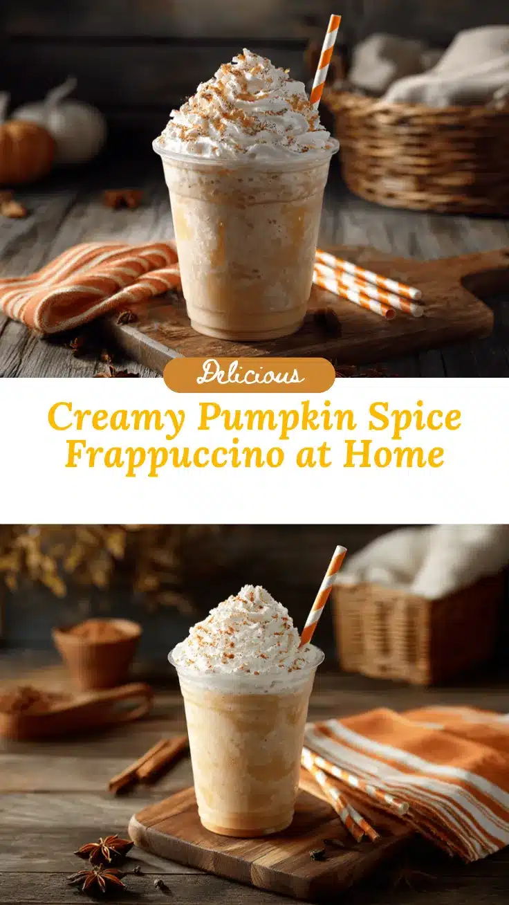 Starbucks Pumpkin Spice Frappuccino recipe