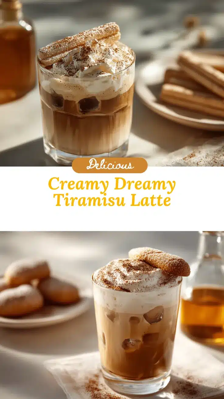 Tiramisu Latte Recipe recipe