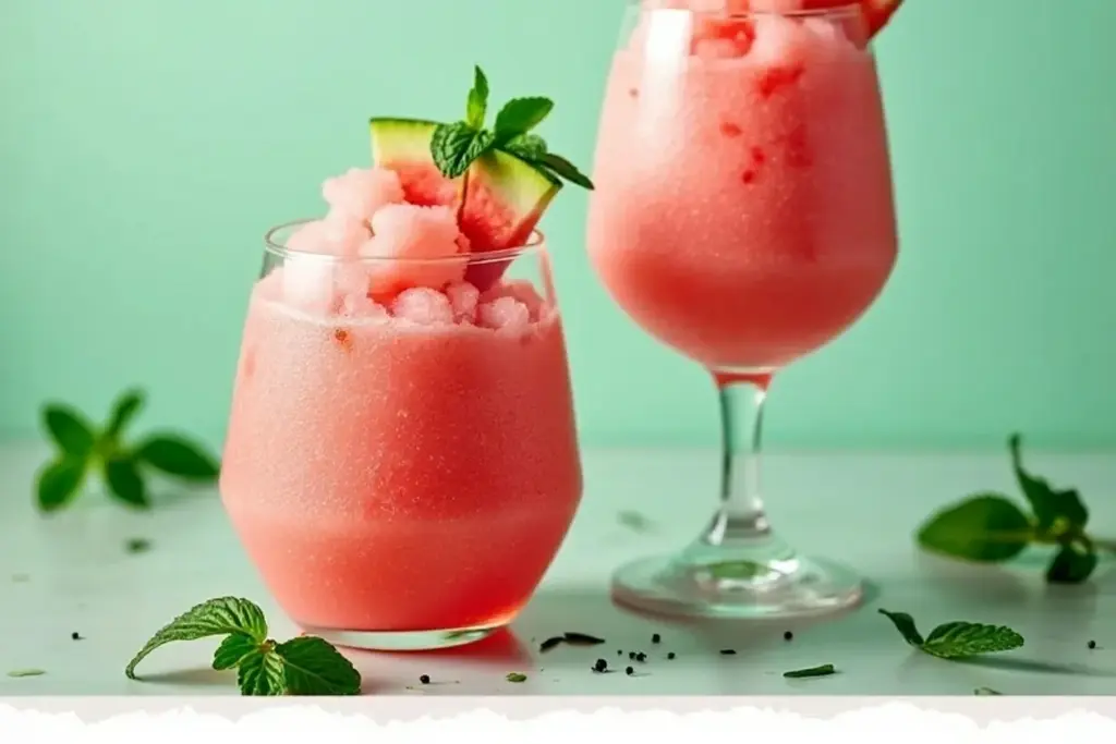 Watermelon Mint Frosé
