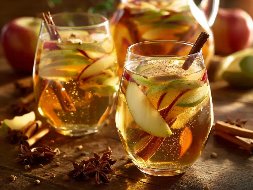 Apple Cinnamon White Sangria - featured image