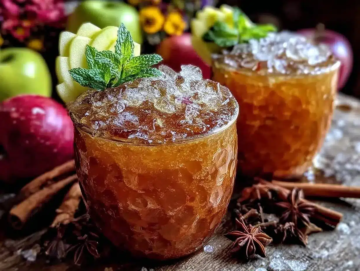 Autumn Apple Mule preparation steps