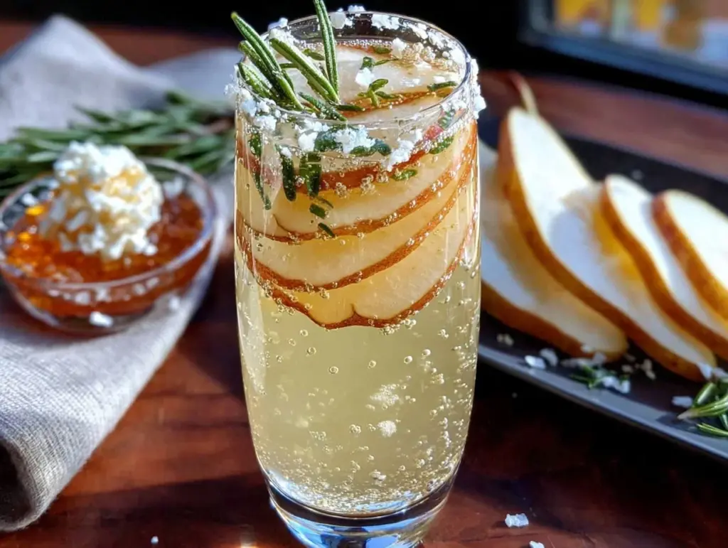 Autumn Glow Pear Fizz - featured image