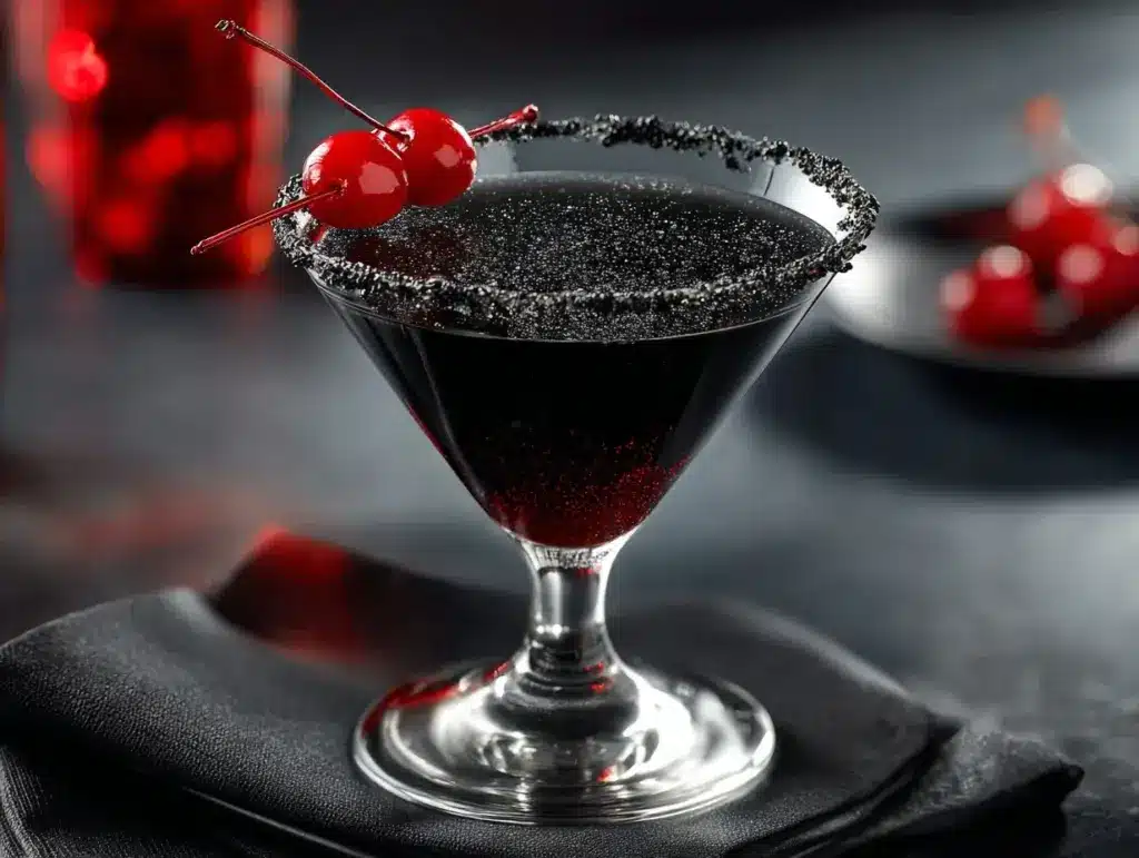 Black Widow Martini - featured image