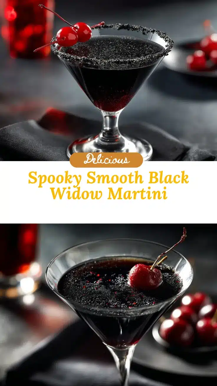 Black Widow Martini recipe