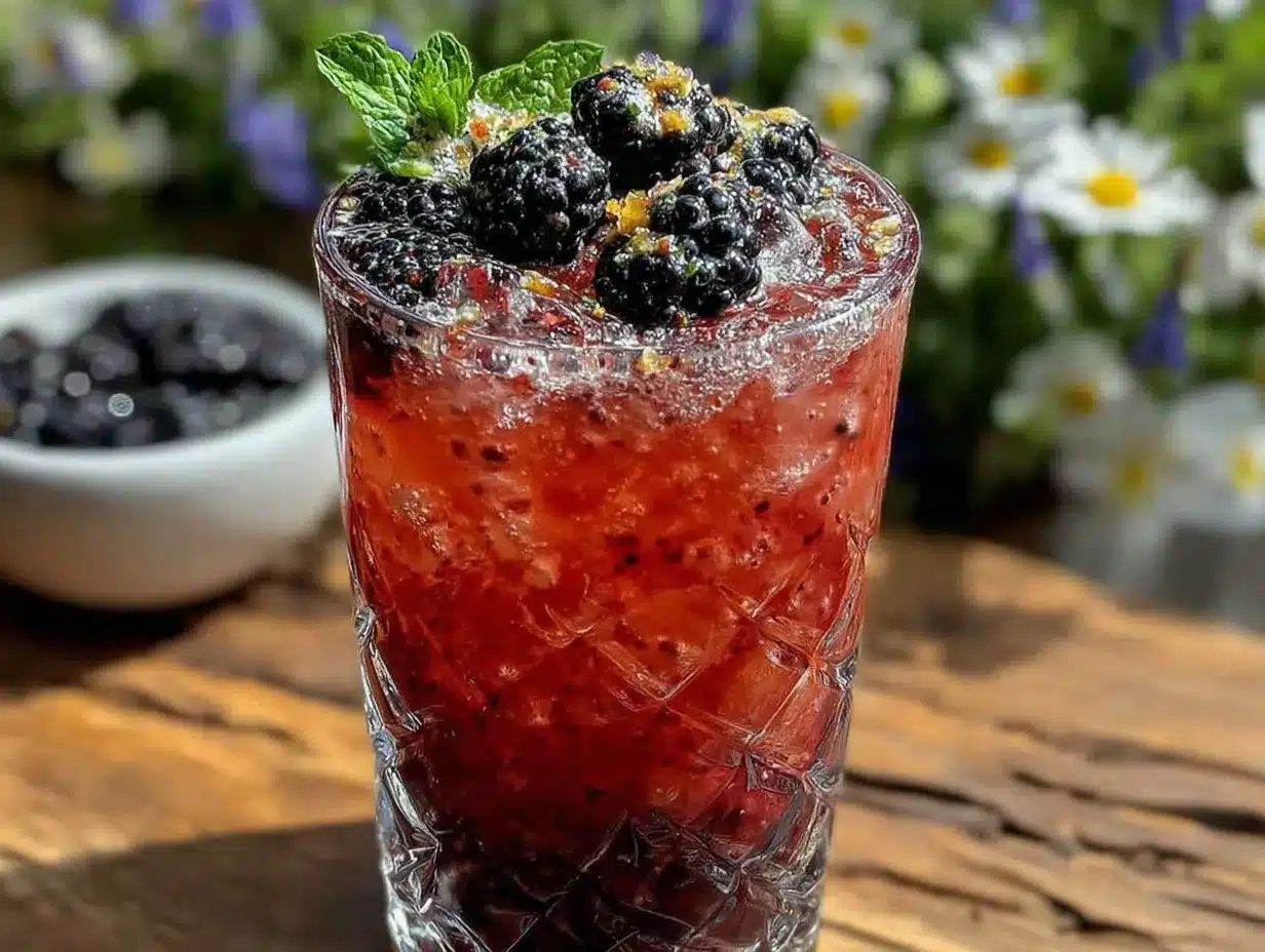 Blackberry Bliss Lemonade preparation steps
