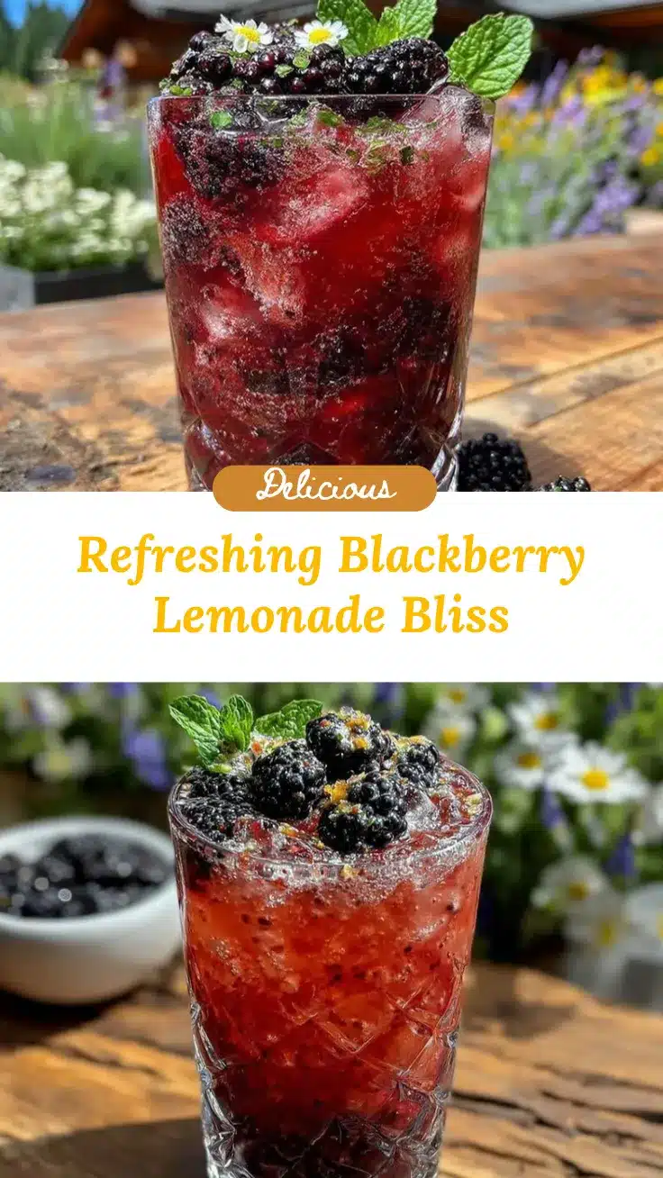 Blackberry Bliss Lemonade recipe