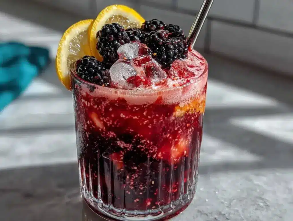 Blackberry Lemon Juice - featured image