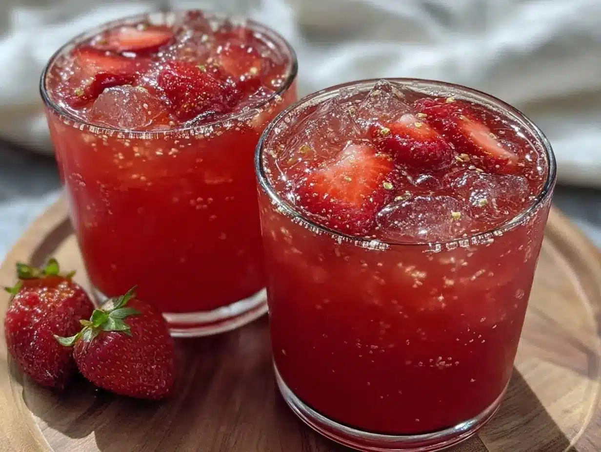 Blushing Berry Sweet Tea preparation steps