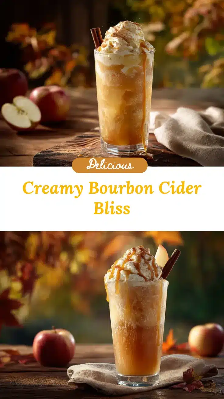 Bourbon Cider Float recipe