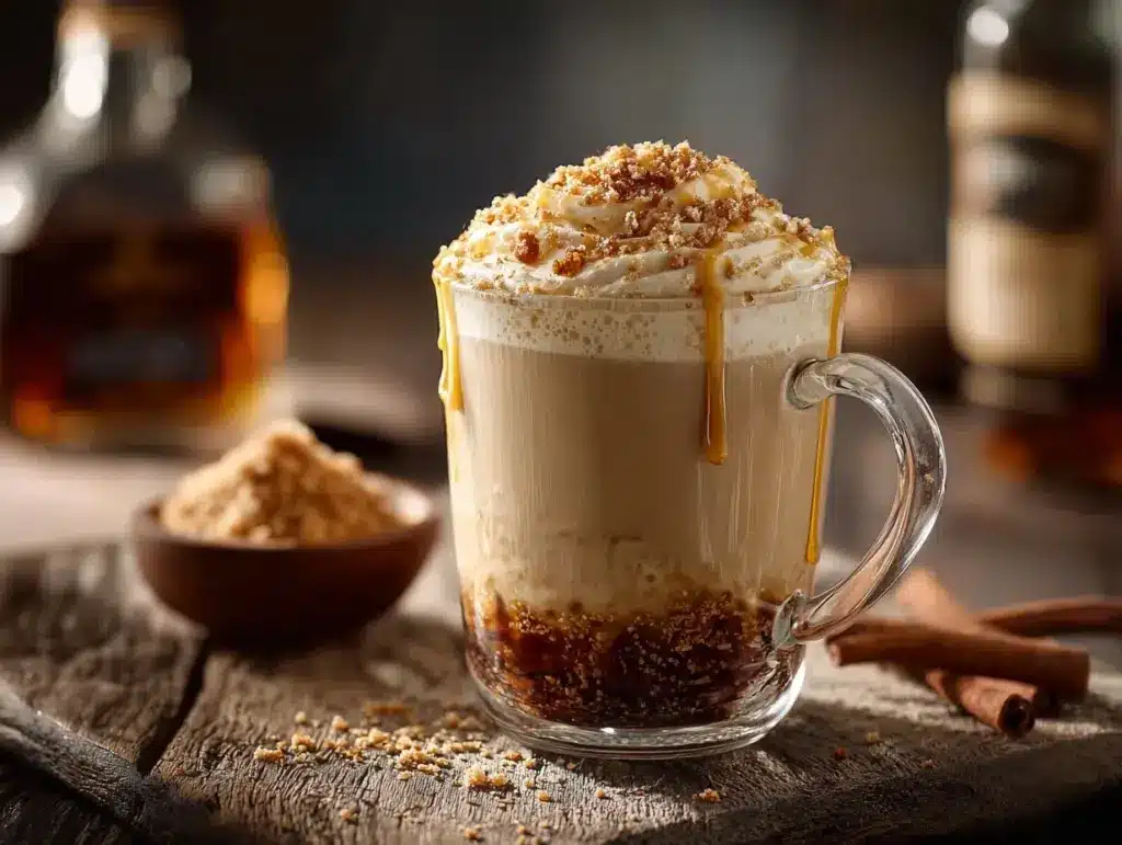 Brown Sugar Bourbon Latte - featured image