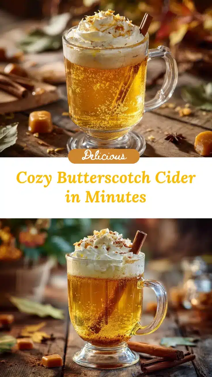 butterscotch cider recipe