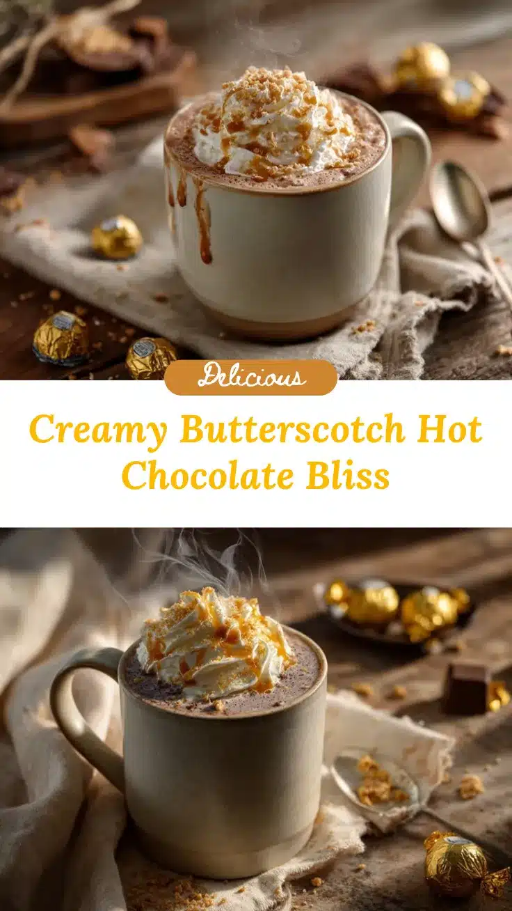 butterscotch hot chocolate recipe