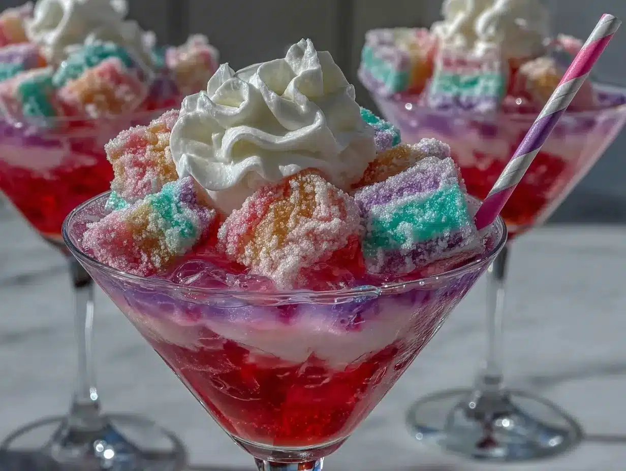 Candy Crush Cocktail preparation steps