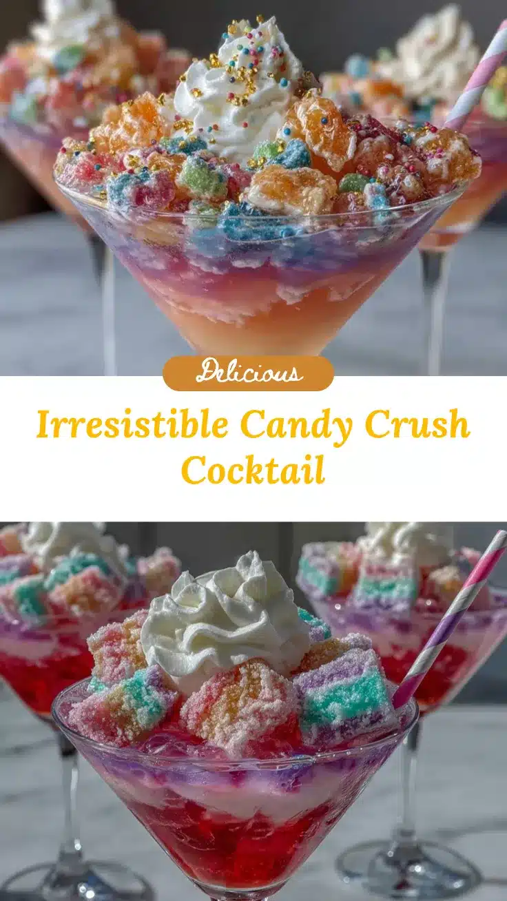 Candy Crush Cocktail recipe