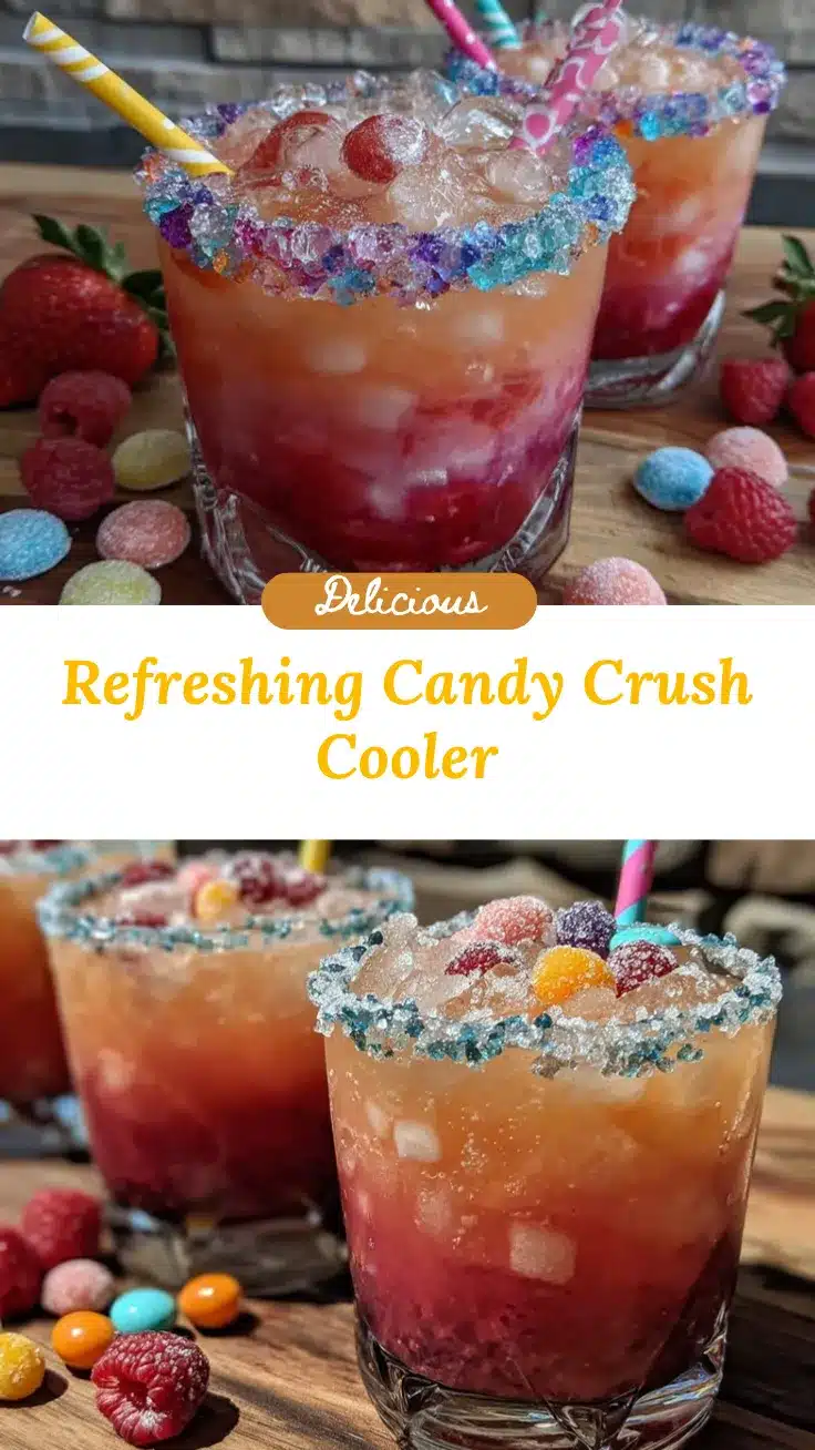 Candy Crush Cooler recipe