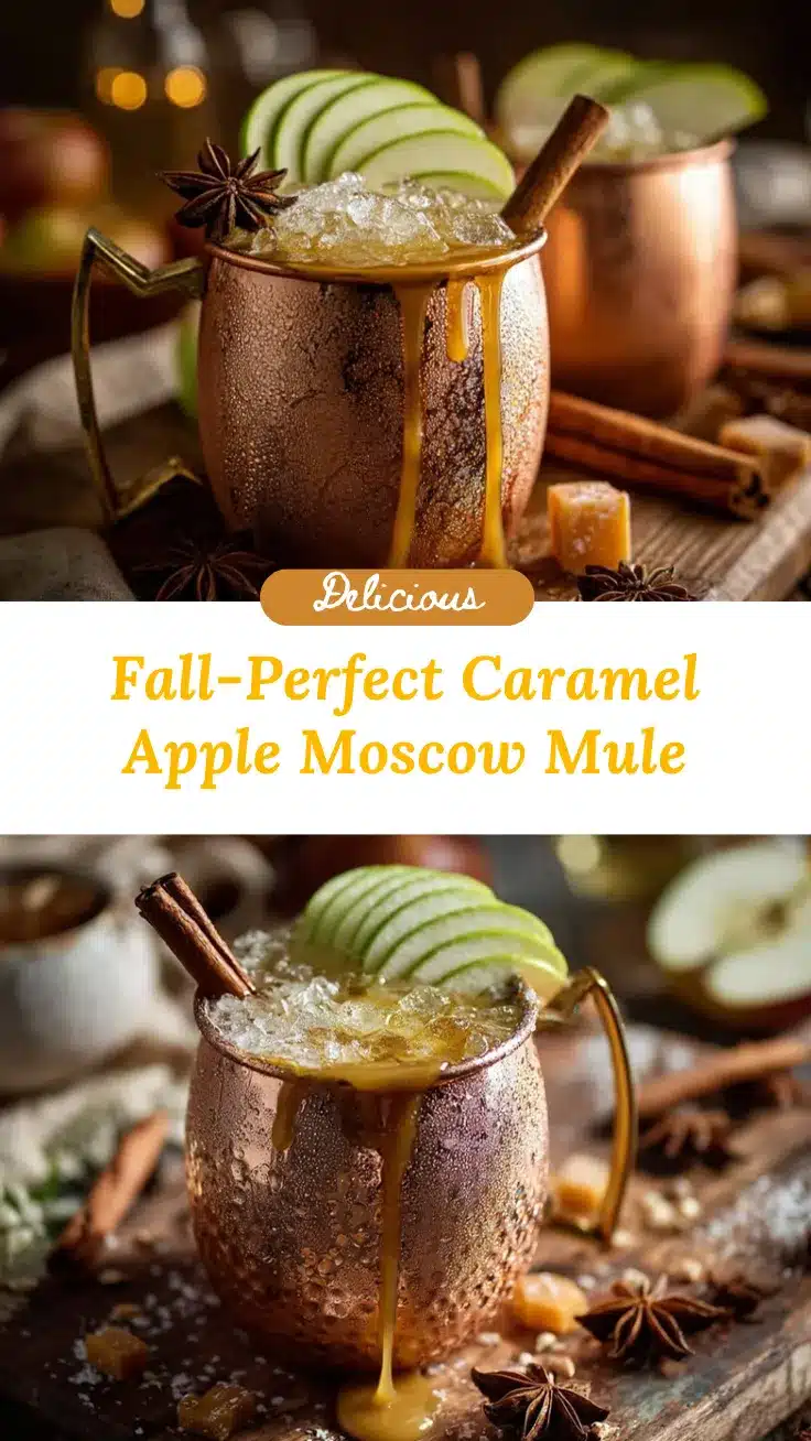 Caramel Apple Moscow Mule recipe