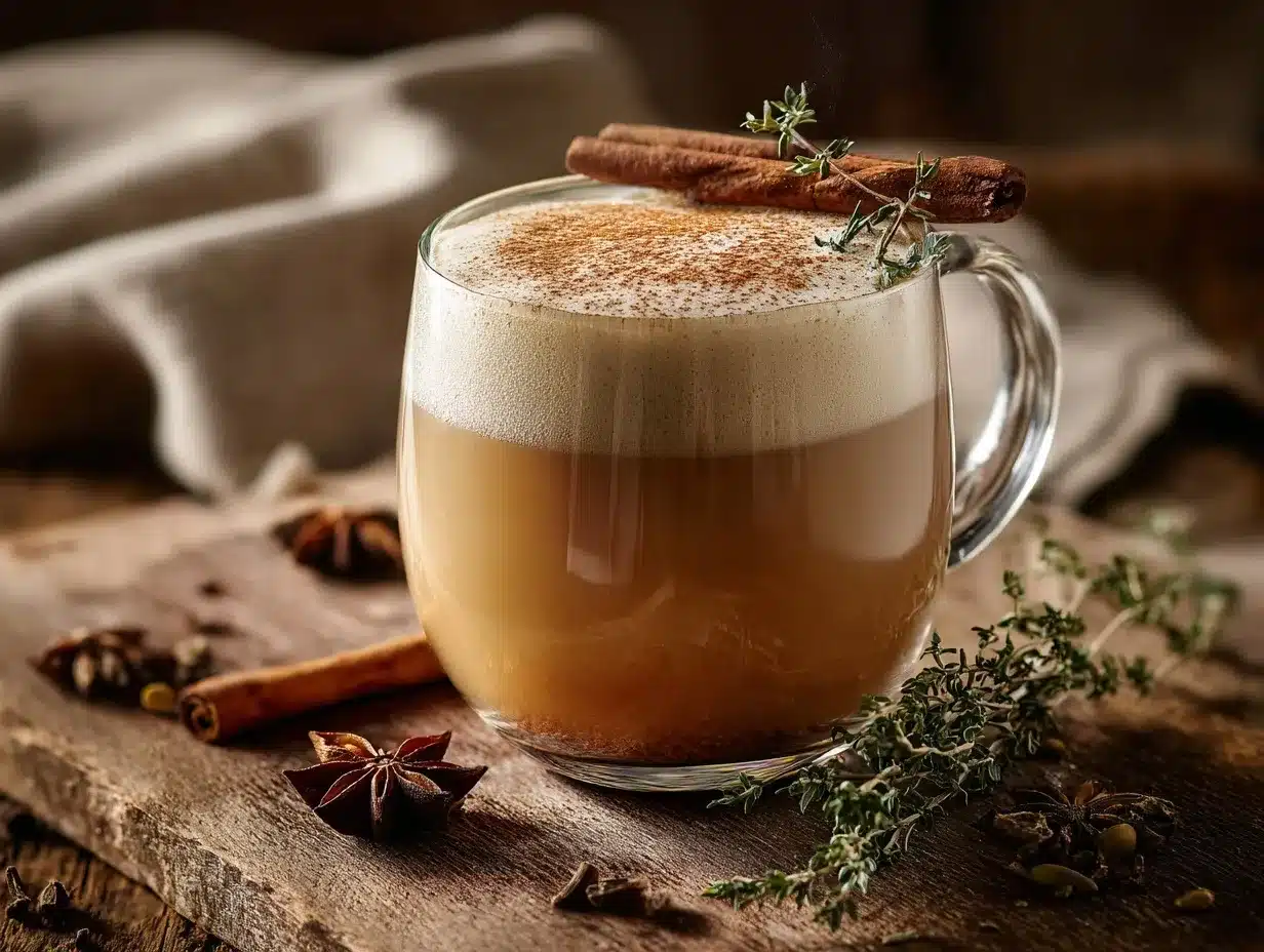 chai spice hot toddy preparation steps