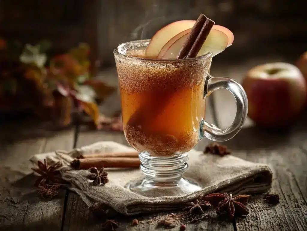 Cider Bourbon Cocktail - featured image