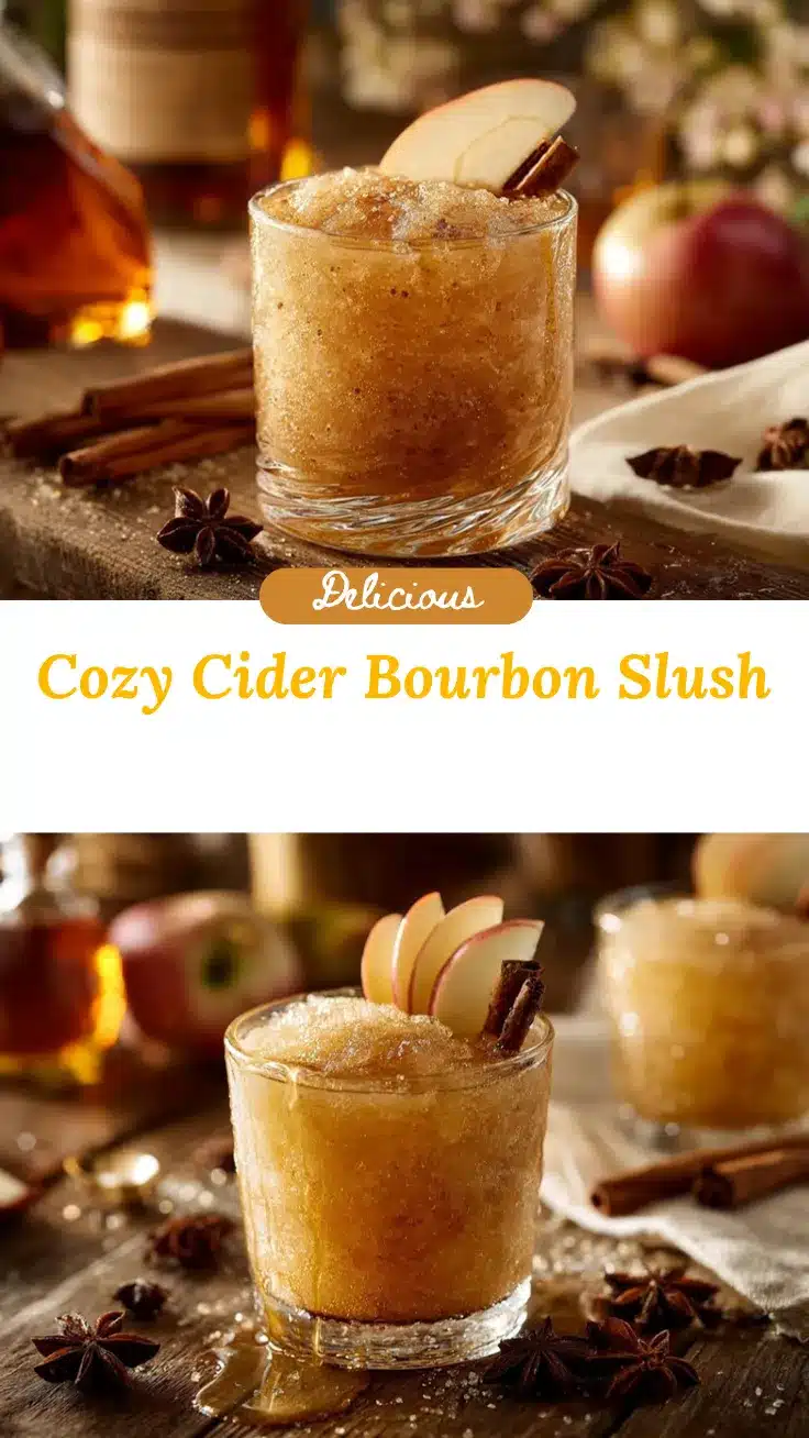 cider bourbon slush recipe