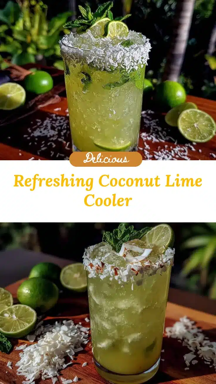 coconut lime cooler recipe