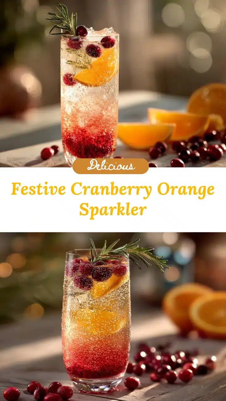 Cranberry Orange Sparkler recipe