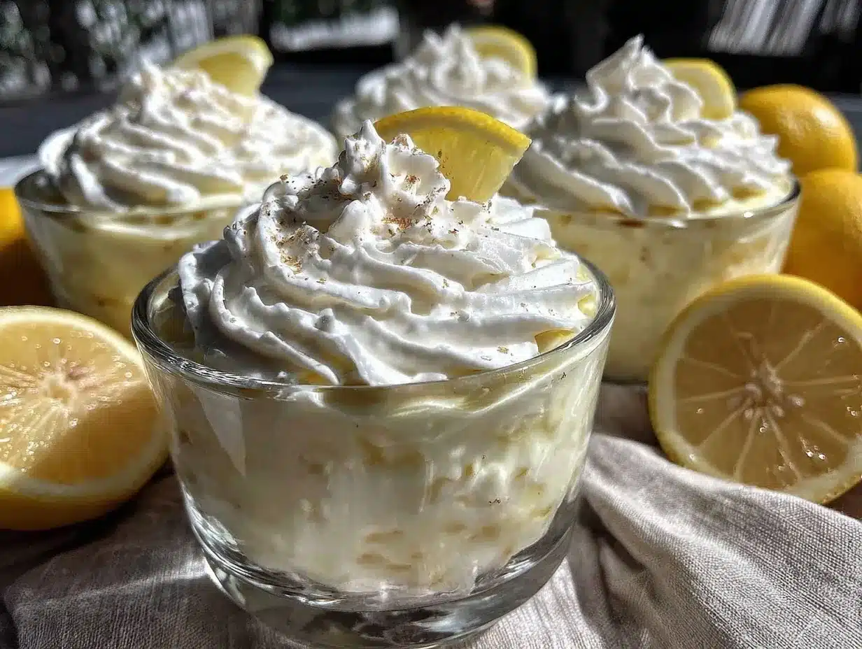 creamy lemon cloud preparation steps