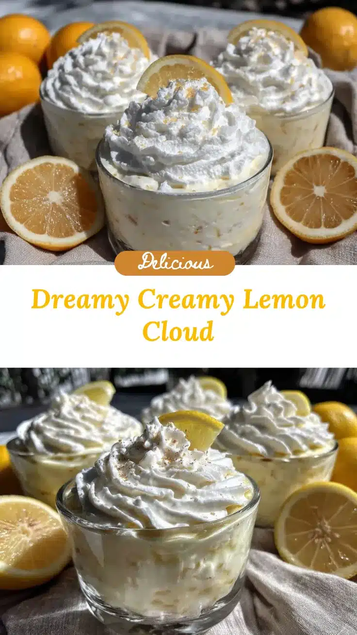 creamy lemon cloud recipe