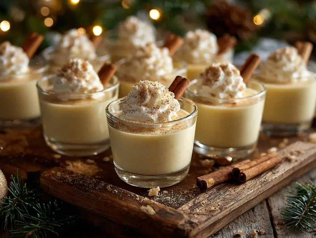 Eggnog Jello Shots - featured image