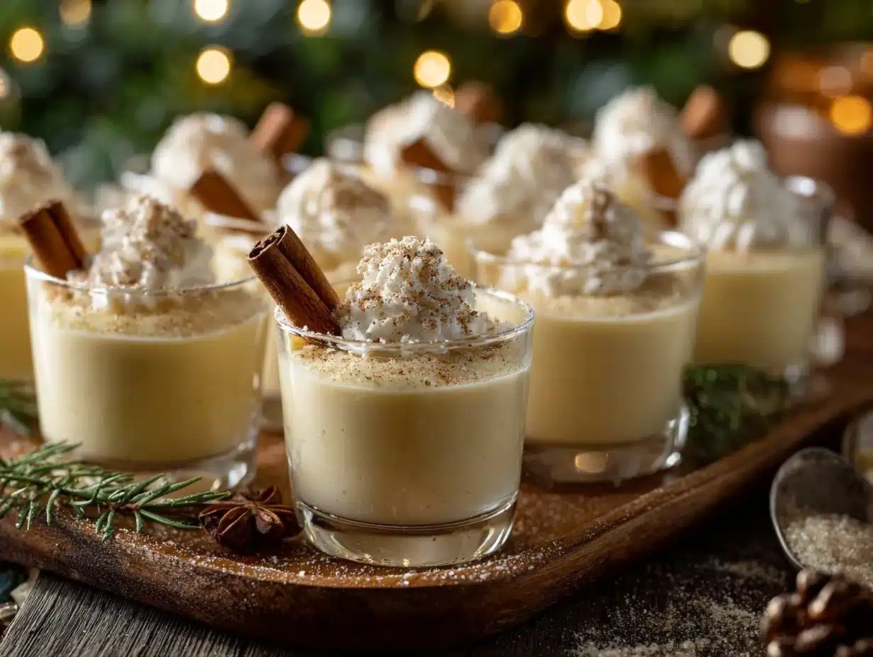 Eggnog Jello Shots preparation steps