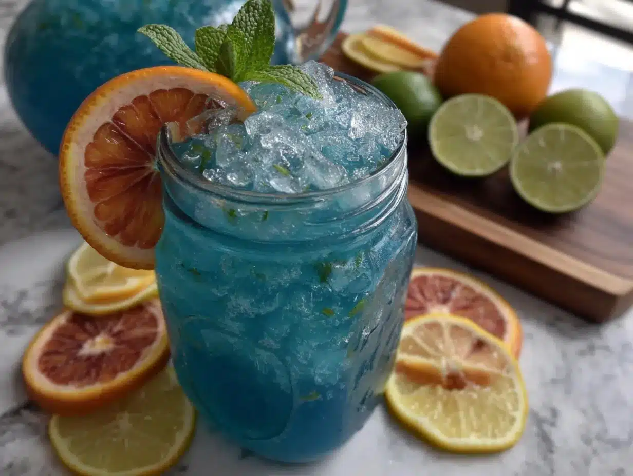 electric blue citrusade preparation steps