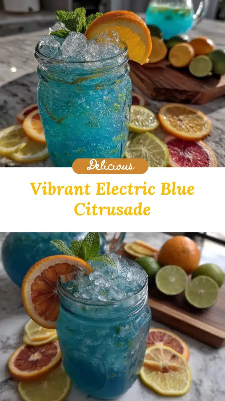 electric blue citrusade recipe