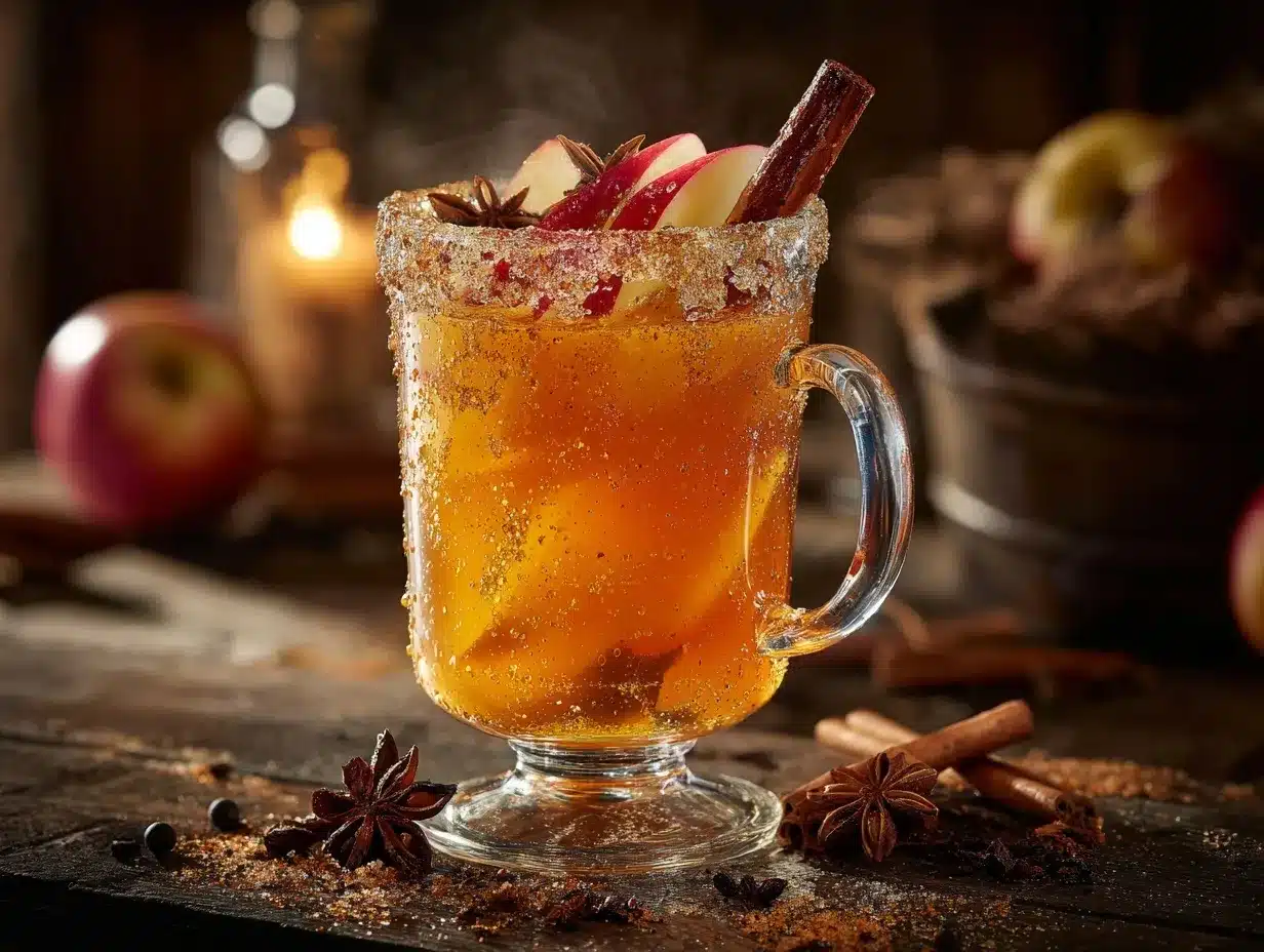 Fireball apple cider preparation steps