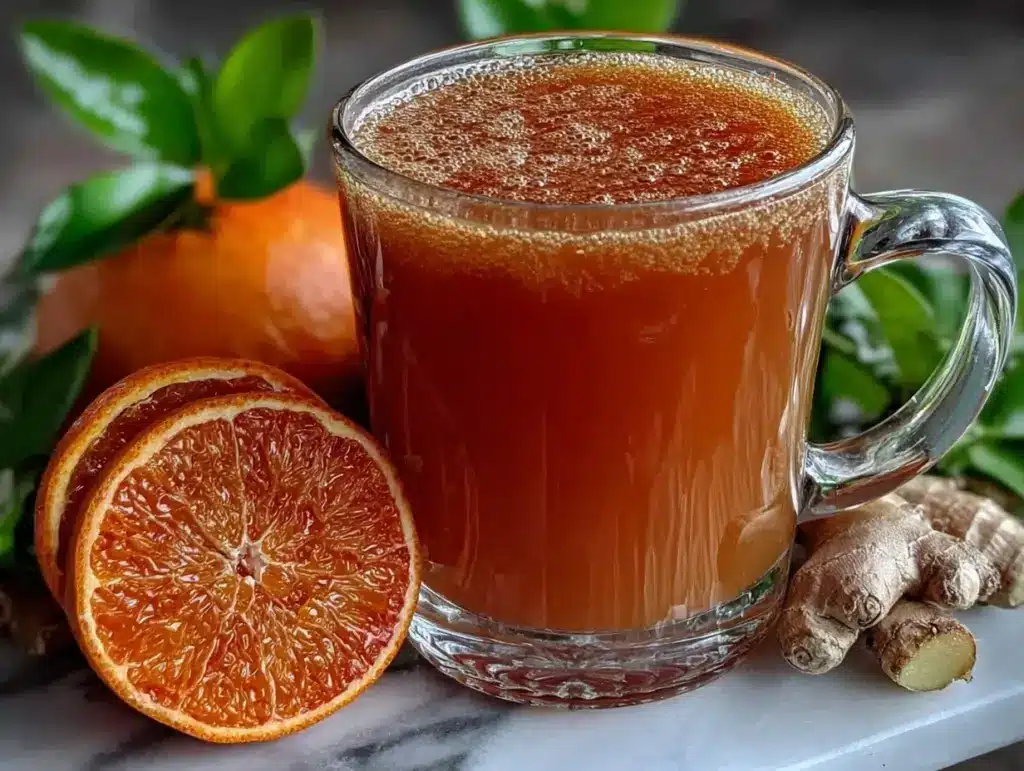 ginger citrus brew - featured image