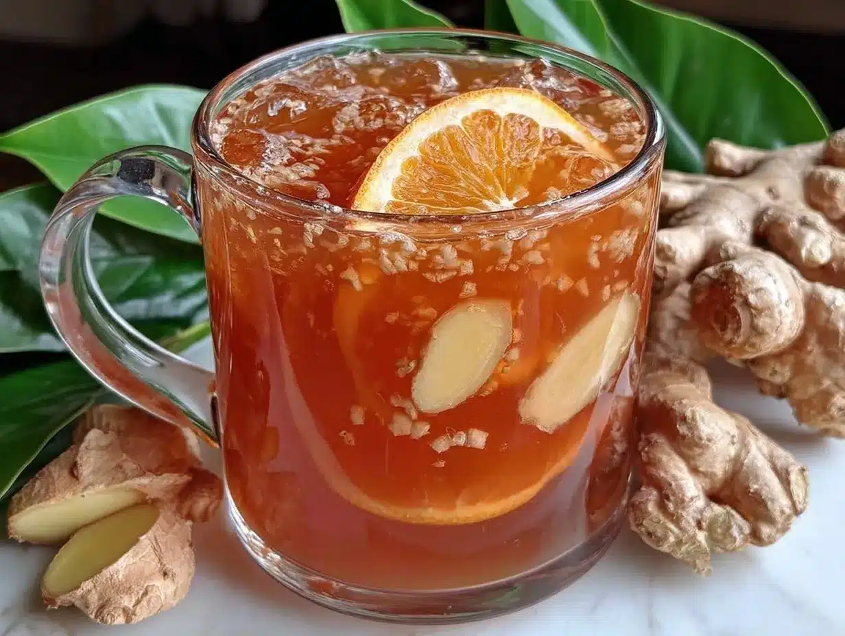 ginger citrus brew preparation steps