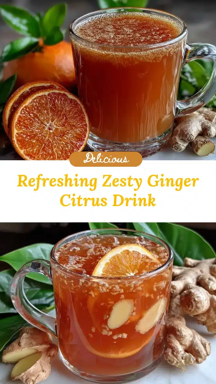 ginger citrus brew recipe