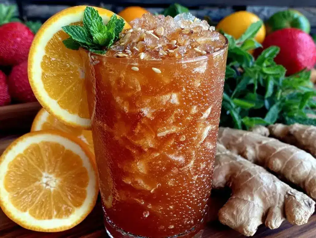 Ginger Sesame Citrus Cooler - featured image
