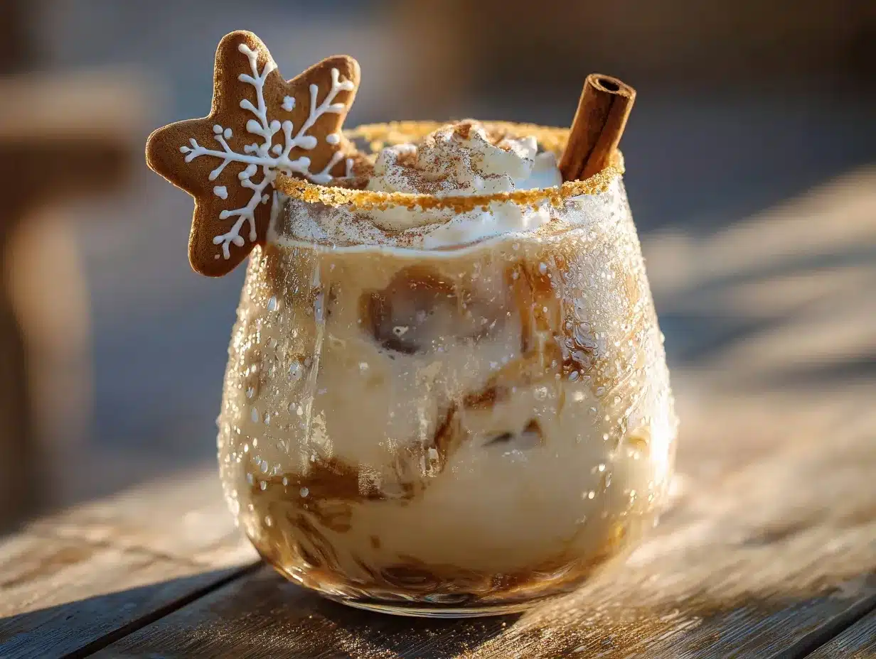 Gingerbread White Russian preparation steps