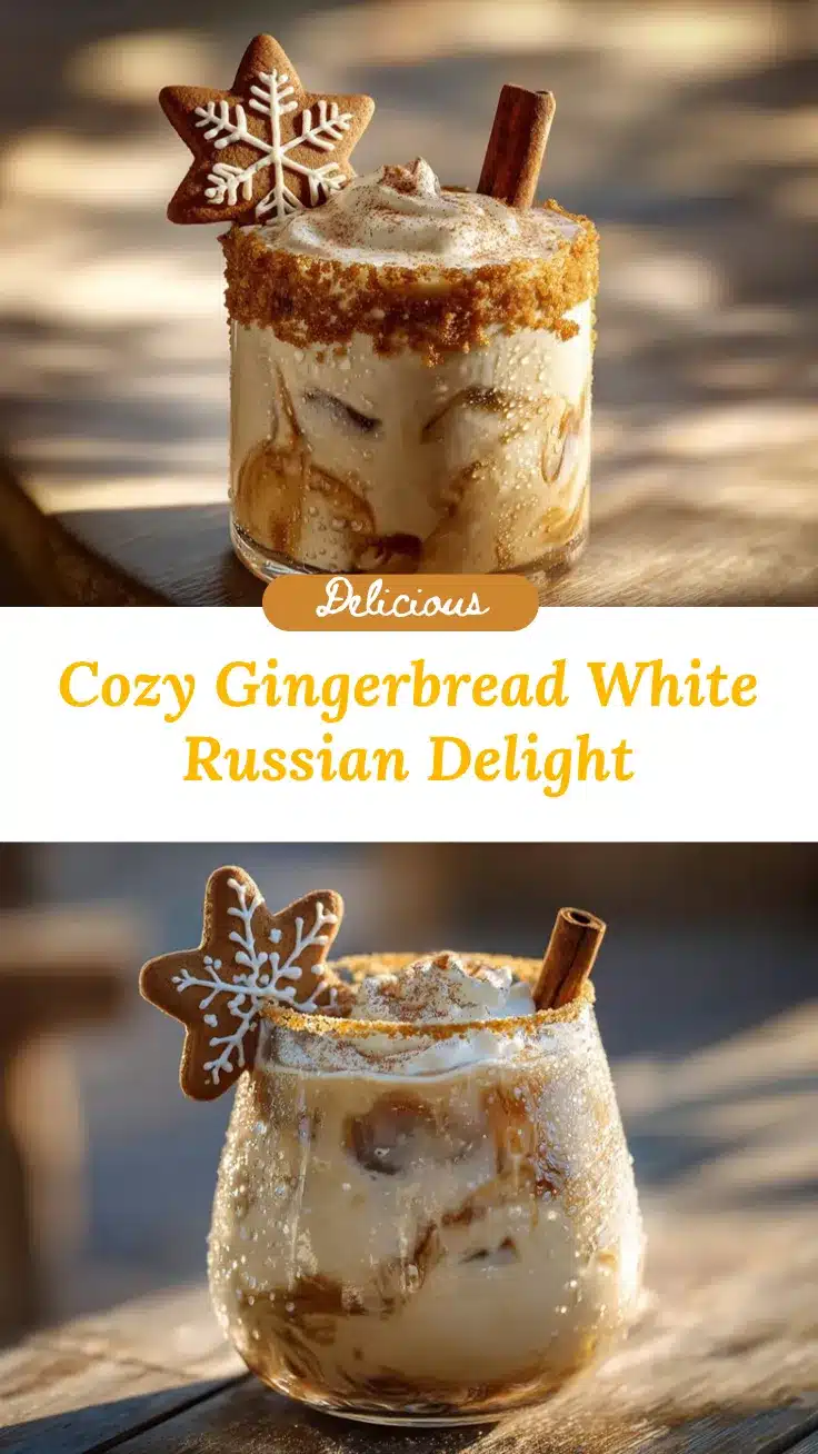 Gingerbread White Russian recipe
