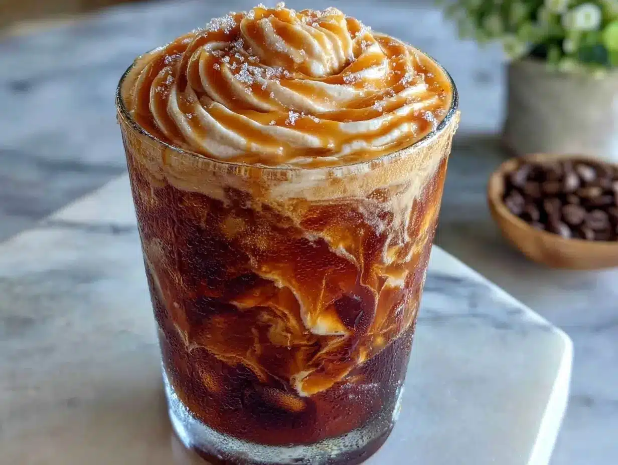 Golden Butterscotch Soda Twist preparation steps