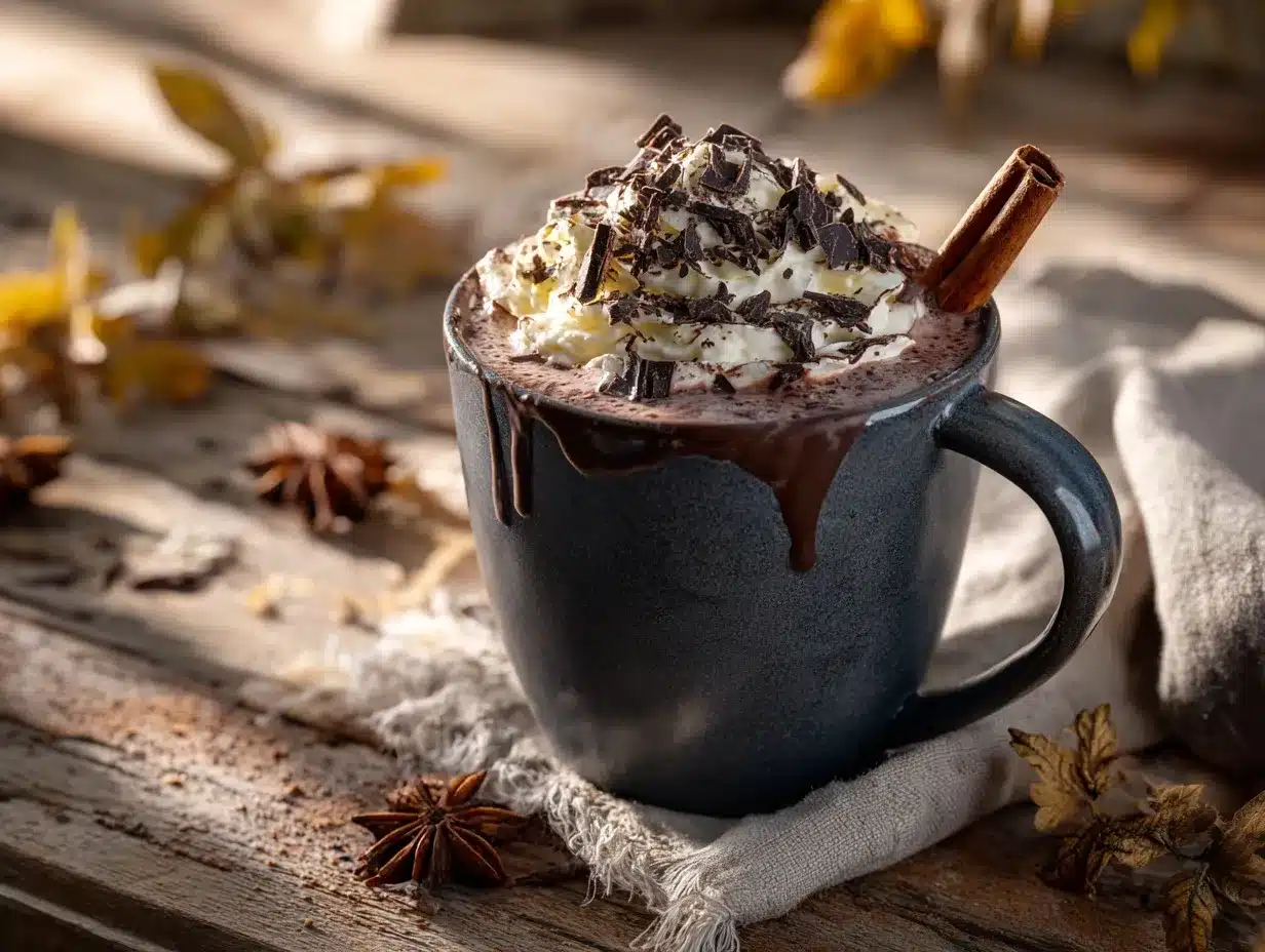 Harvest Moon Hot Chocolate preparation steps