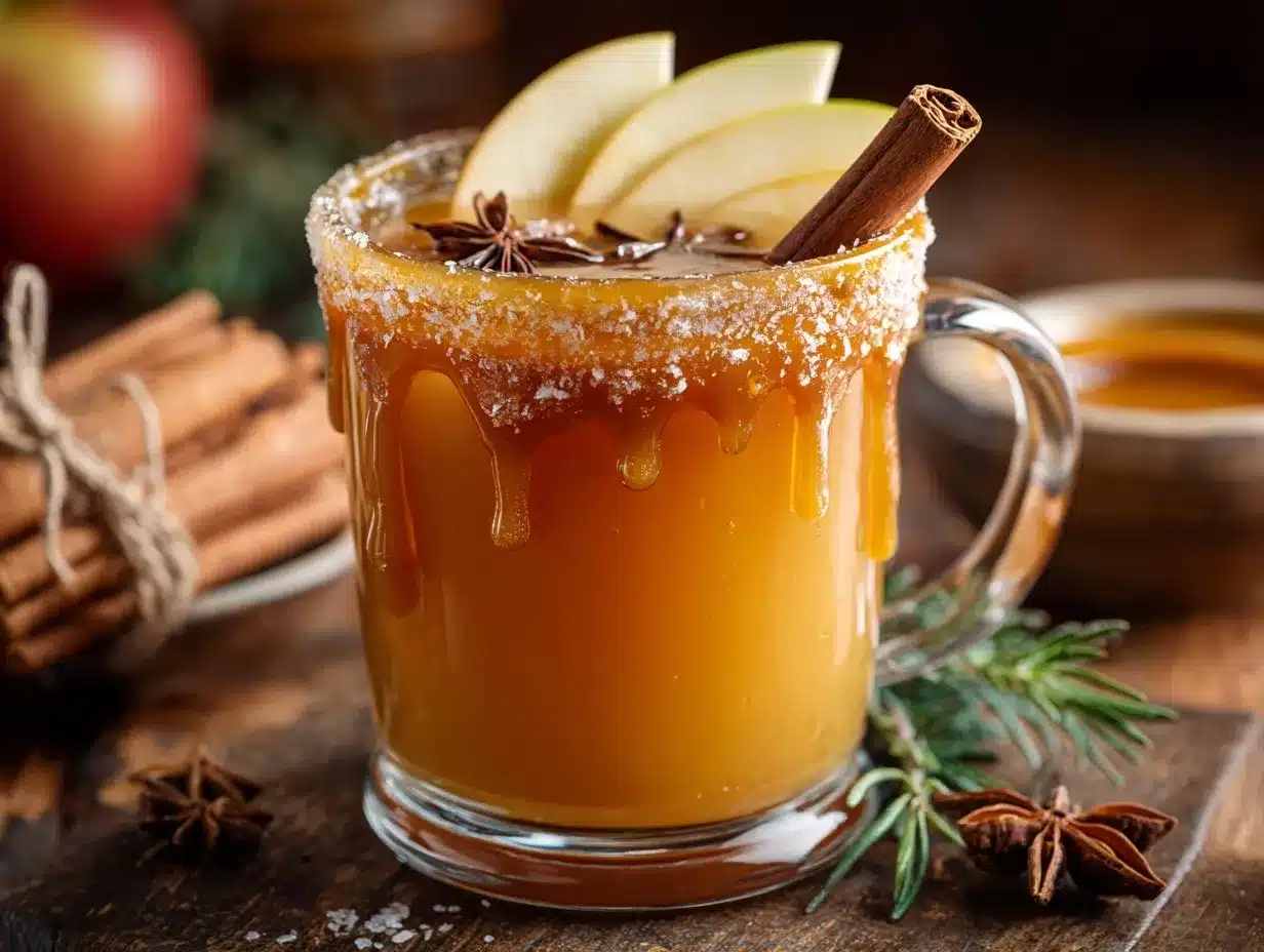 Hot Spiked Cider preparation steps