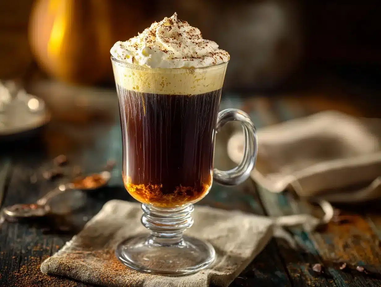 Irish Coffee Recipe preparation steps