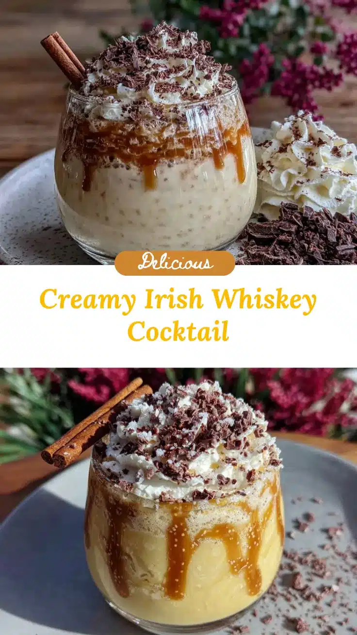 Irish Whiskey Cream Cocktail recipe