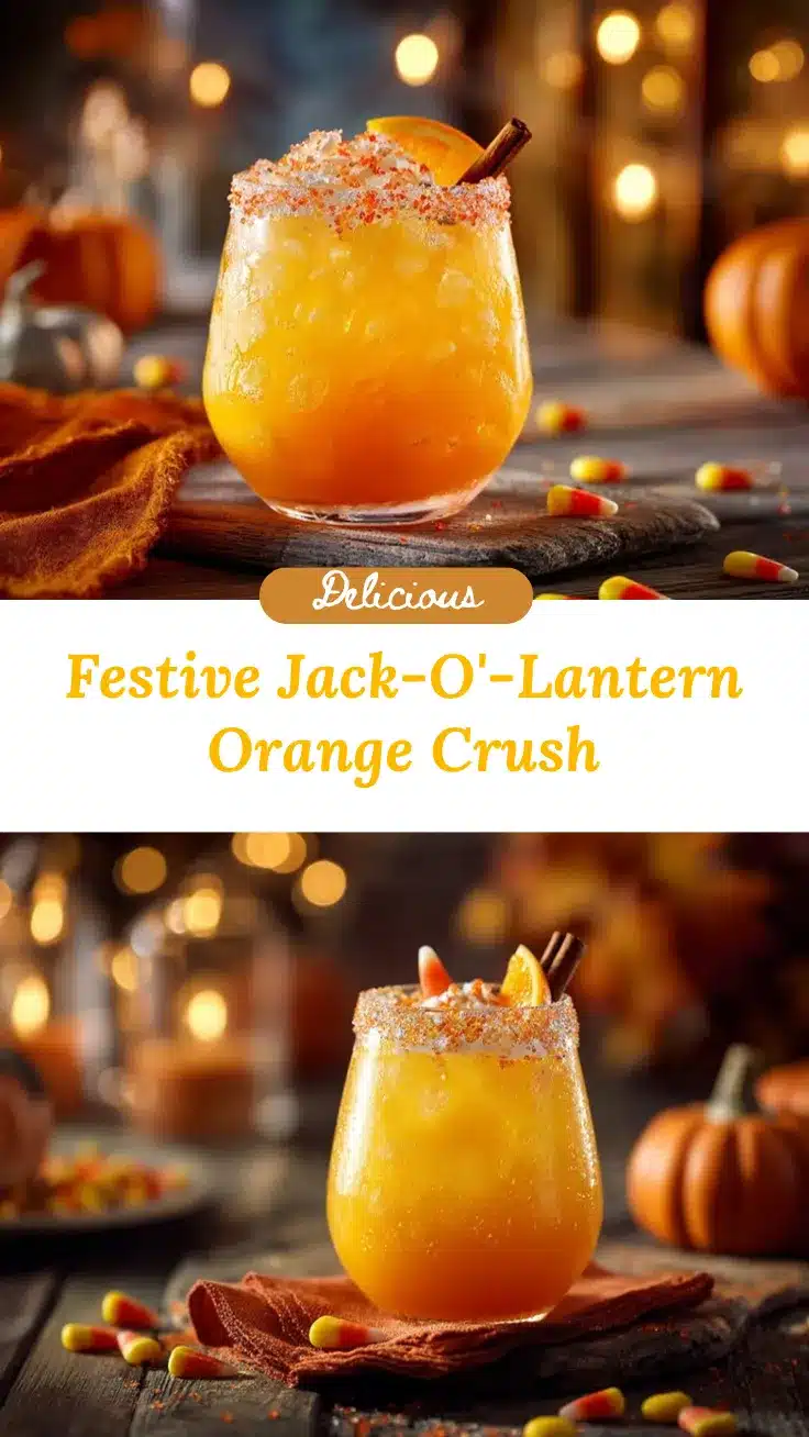 Jack-O-Lantern Cocktail recipe