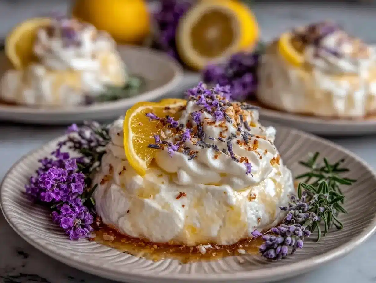 Lavender Lemon Coconut Bliss Bars preparation steps