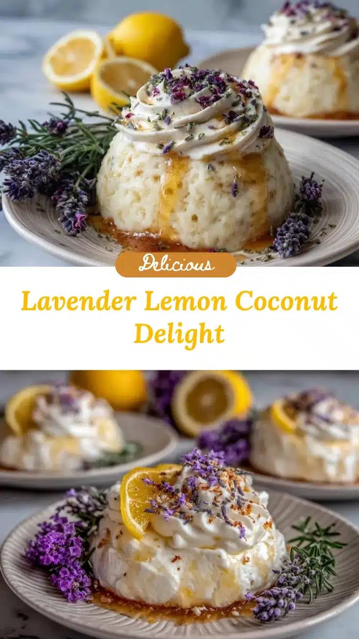 Lavender Lemon Coconut Bliss Bars recipe