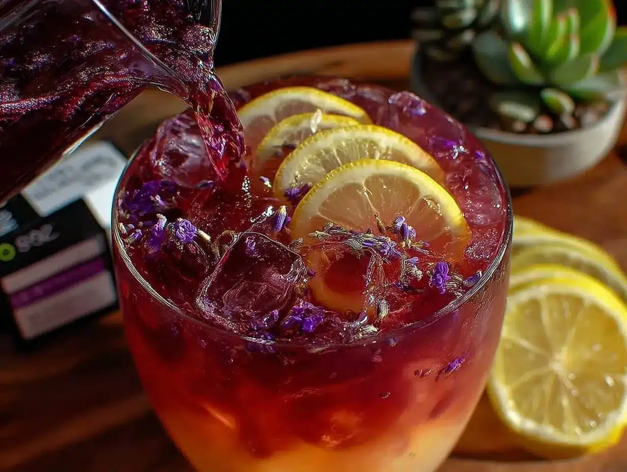 lavender lemonade preparation steps