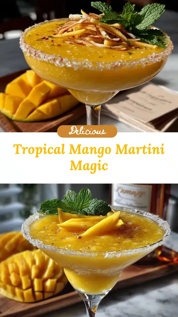 mango martini recipe